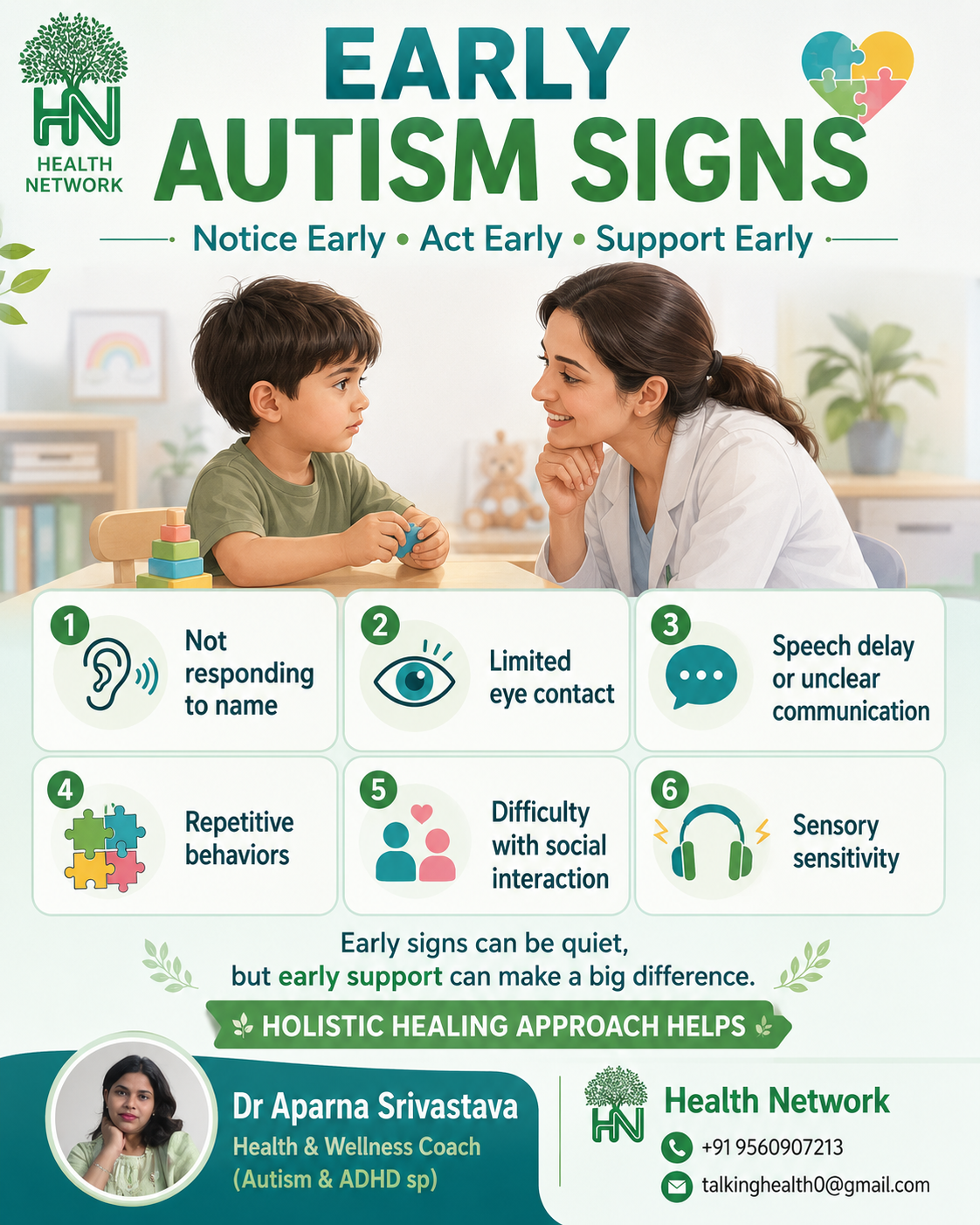 Early Autism Signs